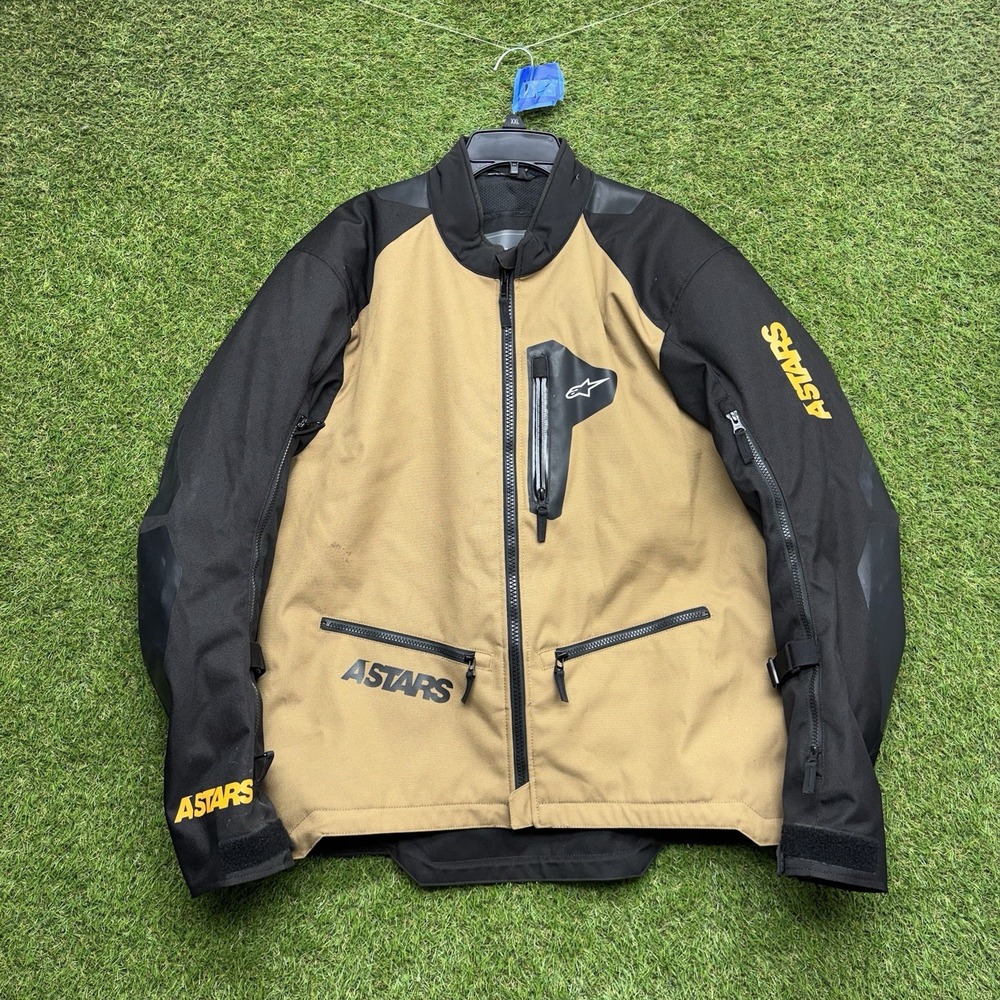 Alpinestars Tech Touring Jacket Mens Large Waterproof Motorcycle Andes Drystar